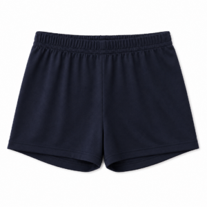 SHORT BAJO POLLERA AZUL M.